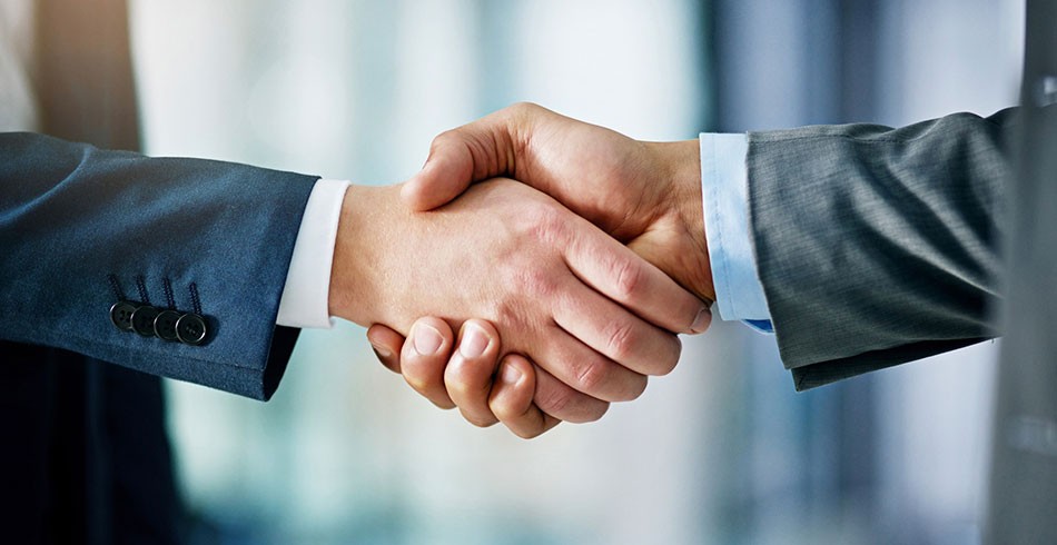 Male hands share handshake (energyexemplar)