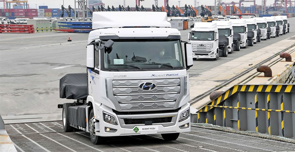 Hyundai FCEV trucks (H2H Energy)