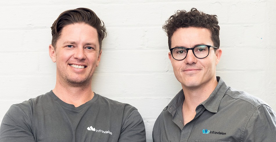 Infravision co-founders Chris Cox and Cameron Van Der Berg